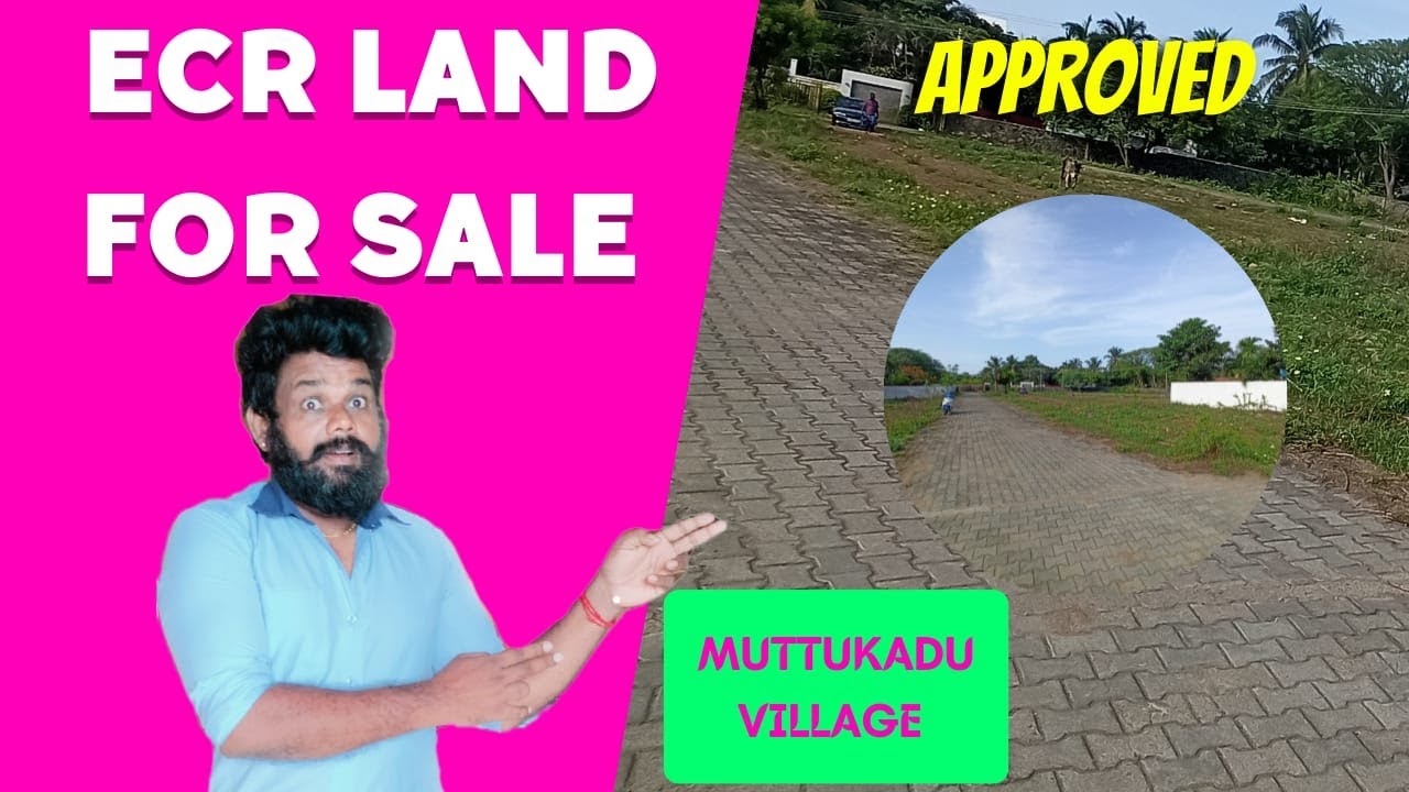 207ECR BEACH PLOT FOR SALE AT MUTTUKADUKnRealty YouTube