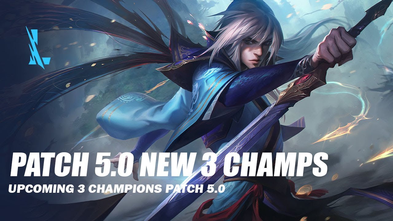 Patch 5.0 New 3 Champions - Wild Rift - YouTube