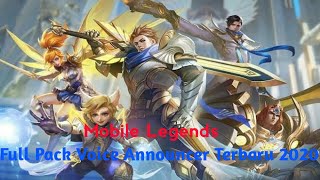 Mobile Legends Full Pack Voice Announcer Terbaru 2020