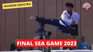 Wawan Saputra freestyle poomsae Final Sea Games 2023 kamboja