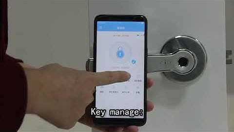 Selockey smart fingerprint bluetooth lock- New version- programming TTLOCK APP