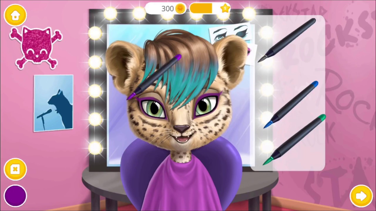 ANIMAL HAIR SALON | Jungle Salon 2 | ROCK STAR ANIMAL SALON