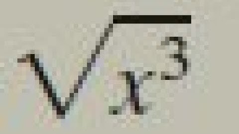 sqrt(x^3), square root of x^3 simplify