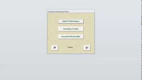 Enterprise Dashboard #1 - Introduction