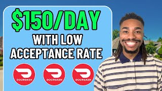 DOORDASH SECRETS | GET HIGH PAY orders with LOW ACCEPTANCE RATE