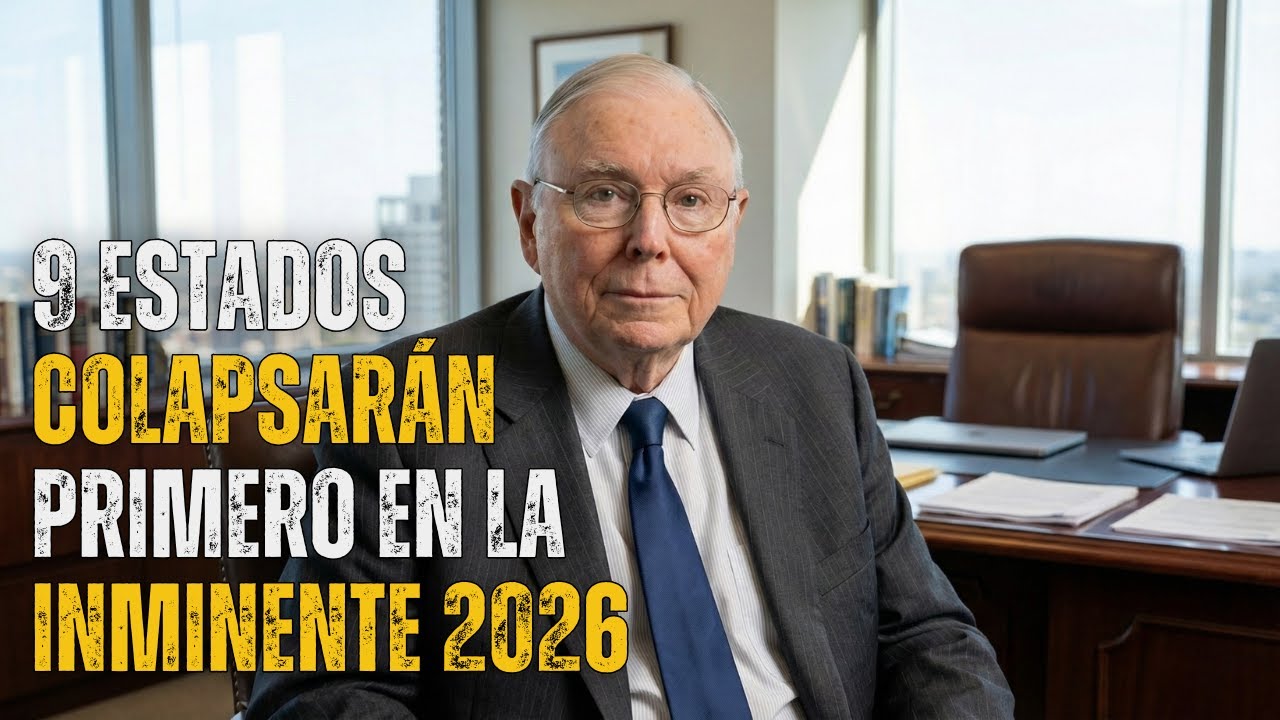 “No están preparados” — Charlie Munger revela los 9 estados que caerán primero en 2026