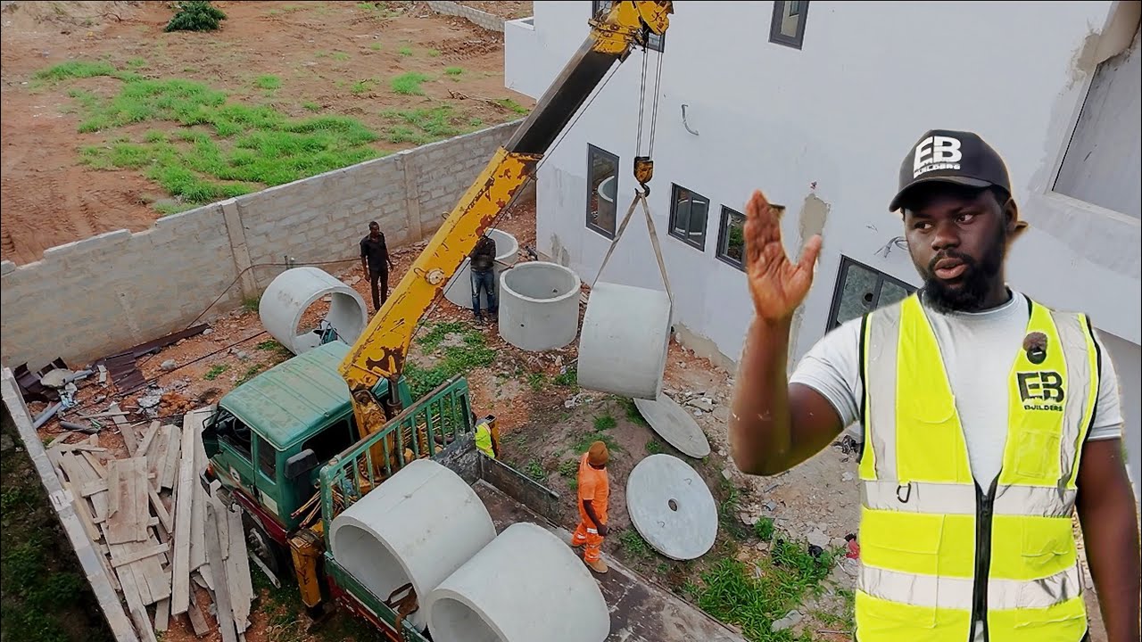 Эта септическая система гораздо доступнее, чем строительство традиционных септиков в Гане 🇬🇭