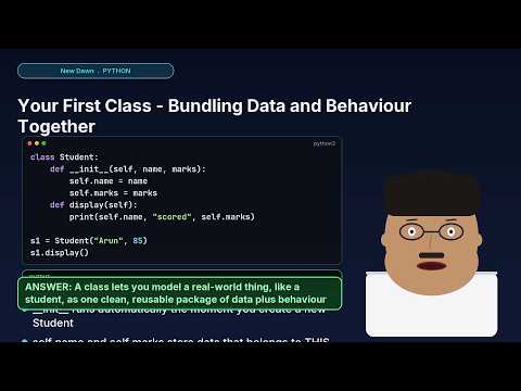 Python Module 2: Functions, File Handling & Classes EXPLAINED (Real Code, Real Output)