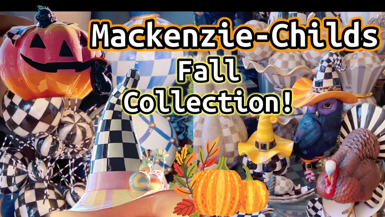 MACKENZIE-CHILDS HALLOWEEN/FALL COLLECTION!🎃🍁 - YouTube