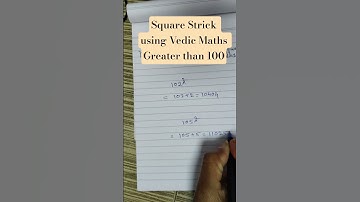 square Strick using Vedic Maths Greater than 100 #vedic #vedicmaths #tricks