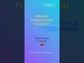 The Strong Formatting Element #bold #htmlformatting #html #shorts #htmlforbeginner #strongelement
