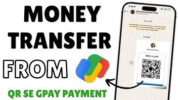 How to Scan QR Code from Gallery in Google Pay | WhatsApp se aya QR code scan kaise kare