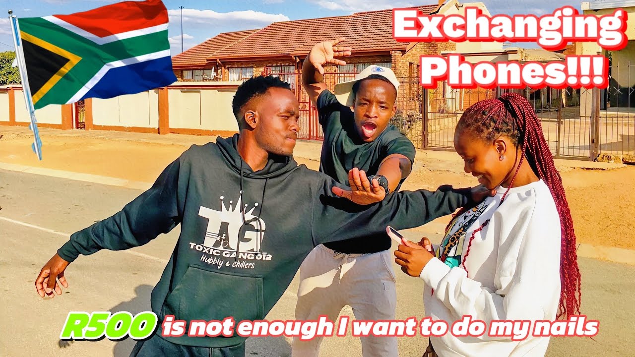 Making Couples Switch Phones For 60sec🥳🥳🥳In the Hood! Season 1 || EP1