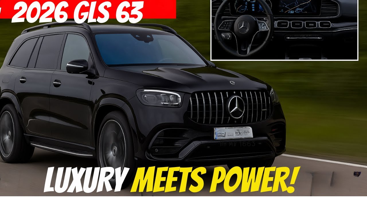New 2026 Mercedes-AMG GLS 63 | In-Depth Review - ENGINE, SAFETY ...