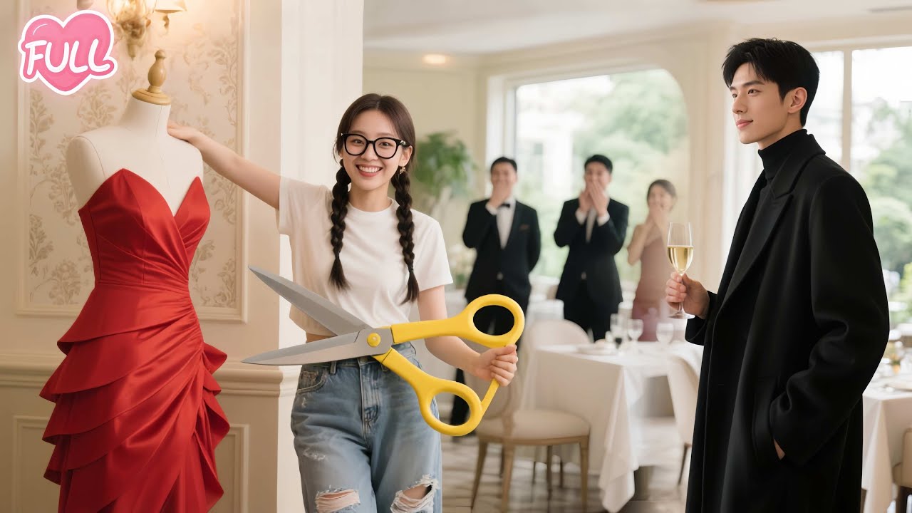 Intern Fixed Schemer's Ruined Dress With Just Scissors, Amaze Everyone! Never Expected CEO Saw All