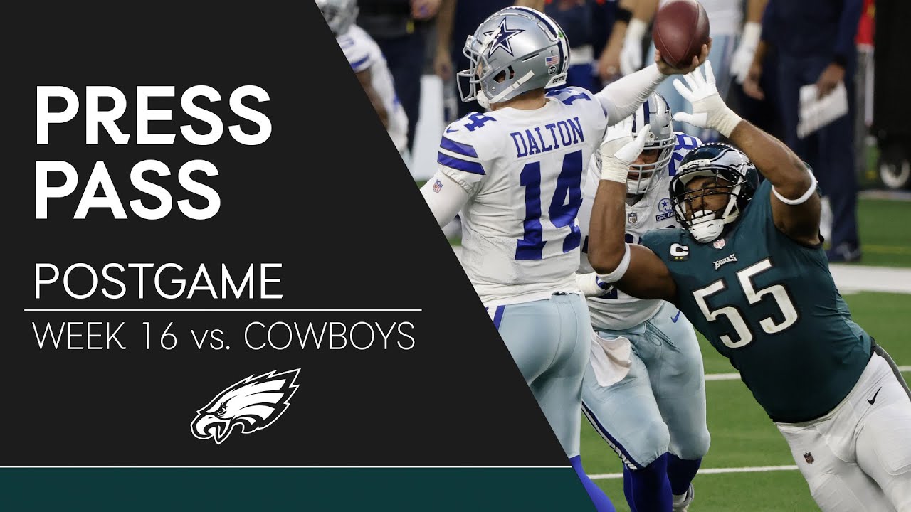 Eagles Players React to Loss to Cowboys | Eagles Press Pass