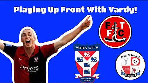 Playing Upfront With Vardy, Playing At Old Traffor...