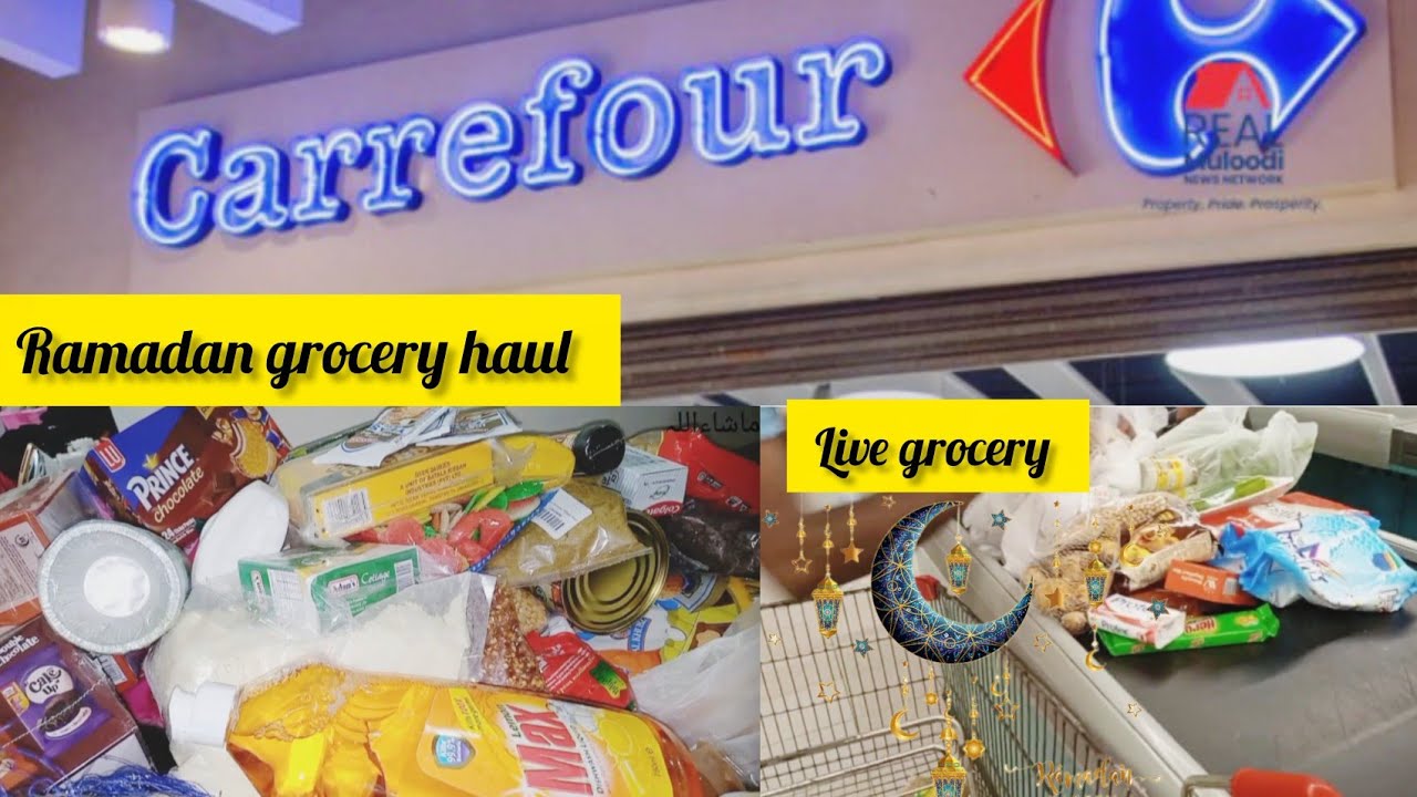 RAMADAN PREP IS ON! 🌟 Huge Grocery Haul* || vlog