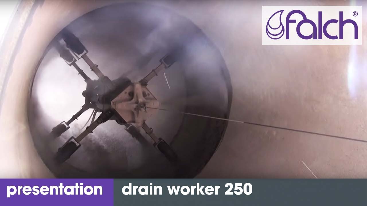 falch drain worker 250 - product presentation - www.falch.com
