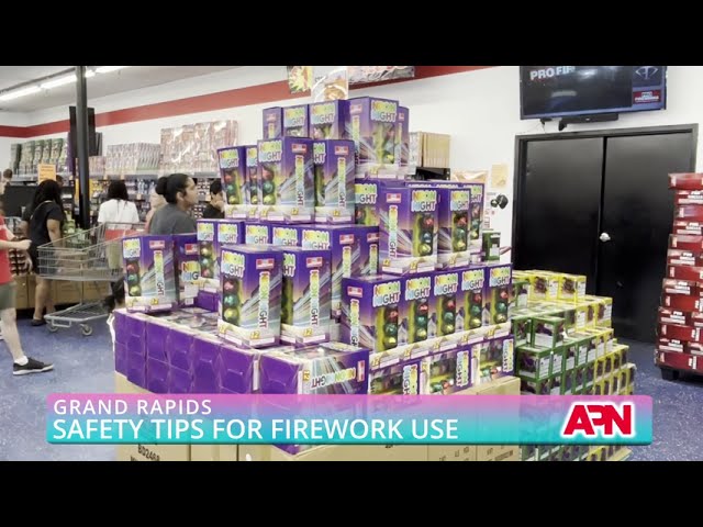 Firework safety tips for July 4th