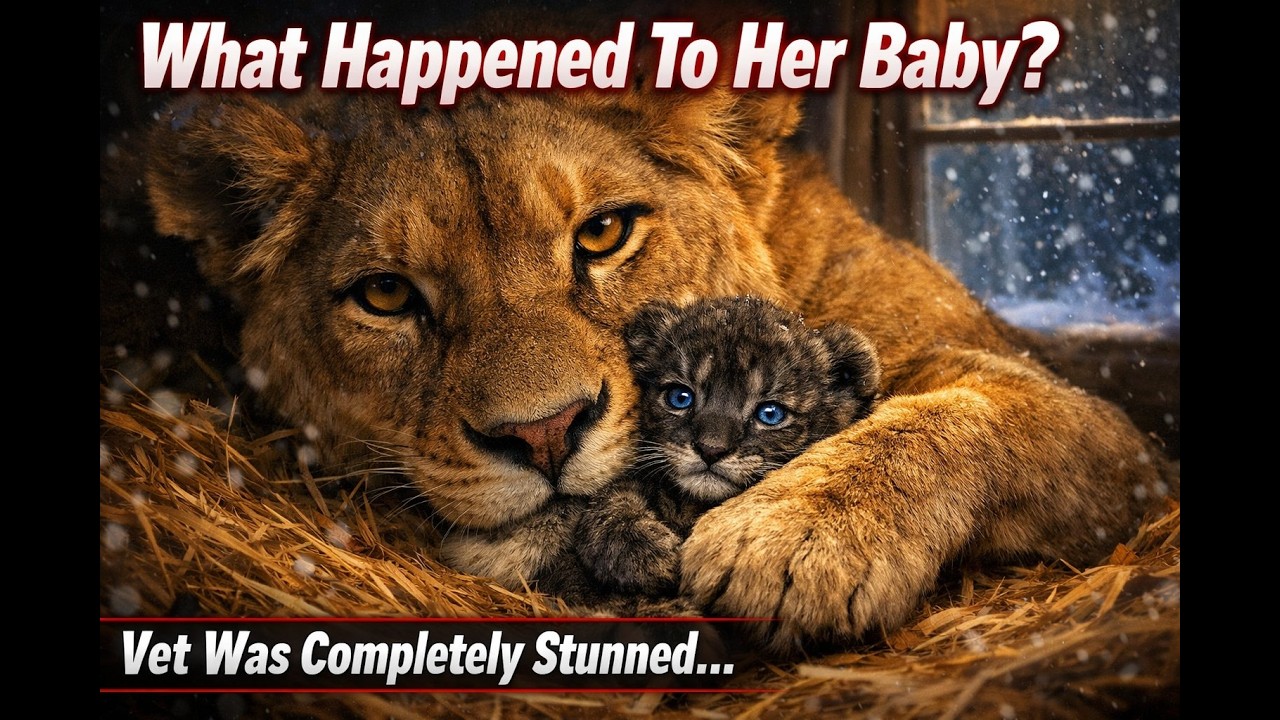 Lioness Sky Delivered 3 Cubs — What Happened Next Stunned the Veterinarian