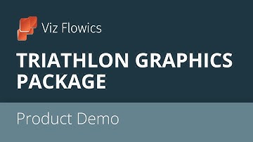 Viz Flowics - Triathlon Broadcast Graphics - Product Demo