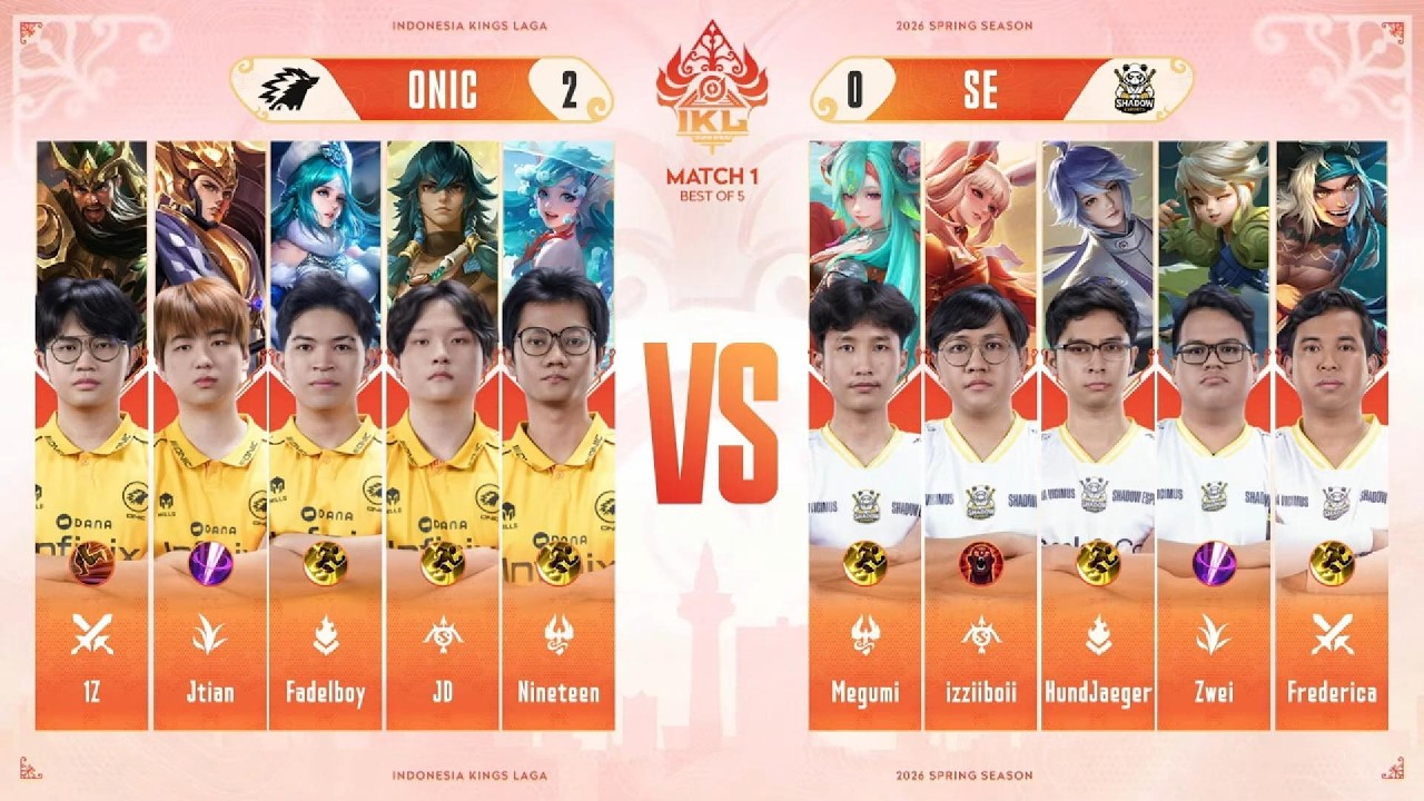 [IKL Spring 2026] ONIC vs Shadow Esports | Game 3 | Group Stage