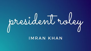 President Roley Bass Boosted(Lyrics) |LATEST PUNJABI SONGS 2020| |IMRAN KHAN|