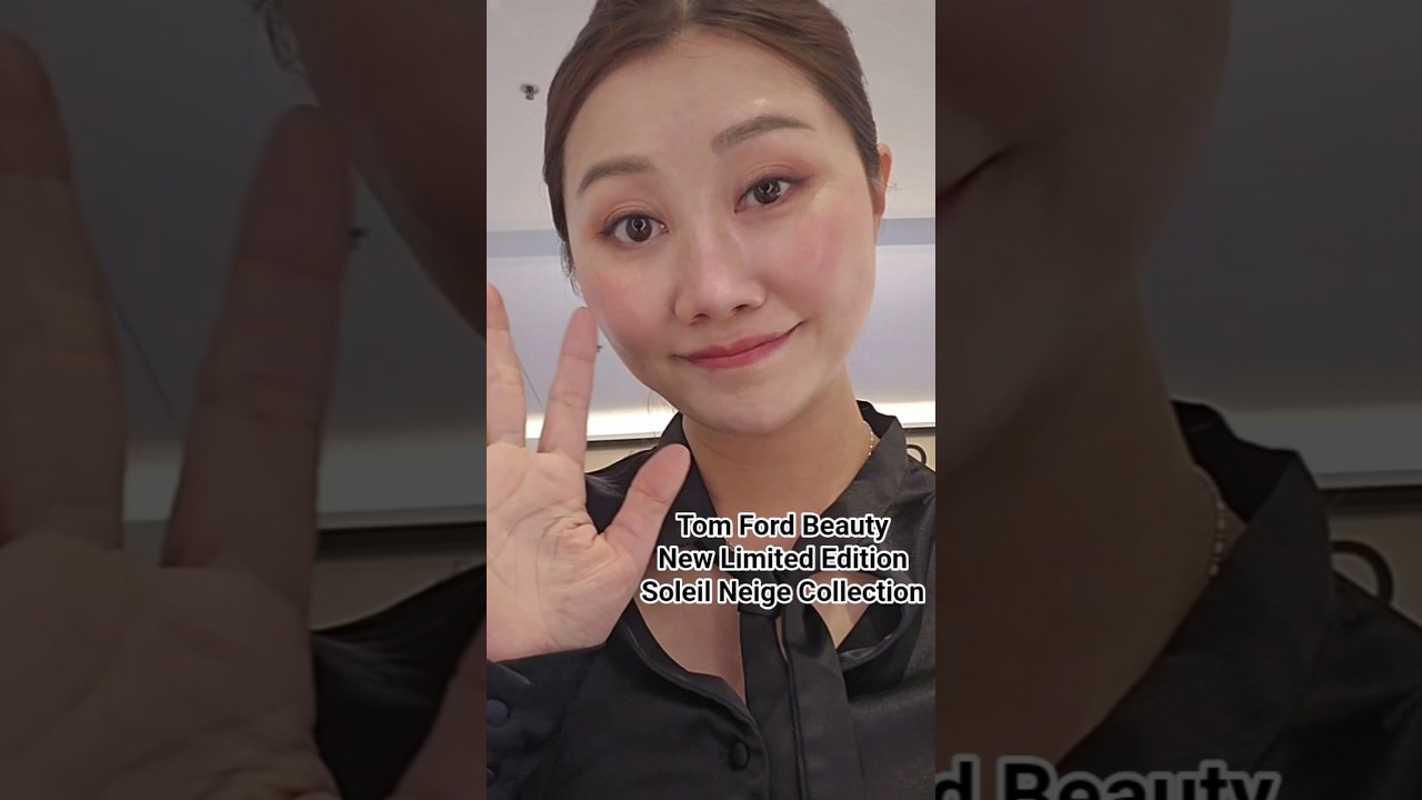 Tom Ford SOLEIL NEIGE COLLECTION brings a radiant glow that effortlessly chic n undeniably luxurious