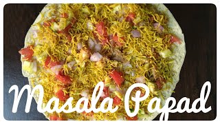 How to Make Masala Papad | masala papad | मसाला पापङ