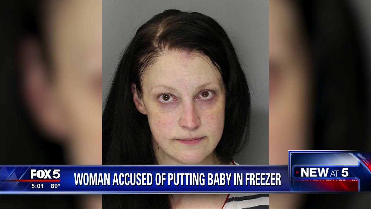 Woman accused of putting baby in freezer - YouTube