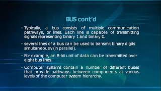 Lecture 4: Common Bus System (CSA)
