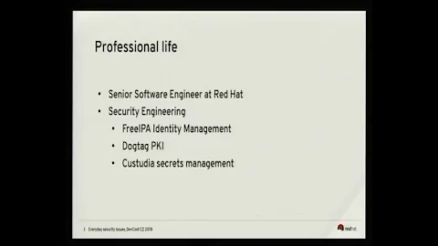 Christian Heimes: Everyday security issues and how to avoid them