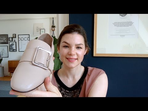 bally janelle leather slippers