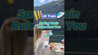 Spring train travel in the UK: DON‘T miss these 3 hidden rules#travelhack #trains #uk