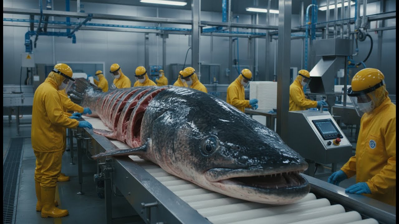 Snakehead Fish Meat Processing Factory: 10,000 Fish Per Day | High-Speed Fillet & Packing Line