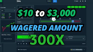 Stake Wager Strategy 300x your Balance