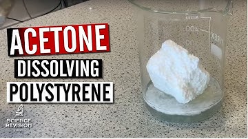 Acetone Dissolving Styrofoam Polystyrene