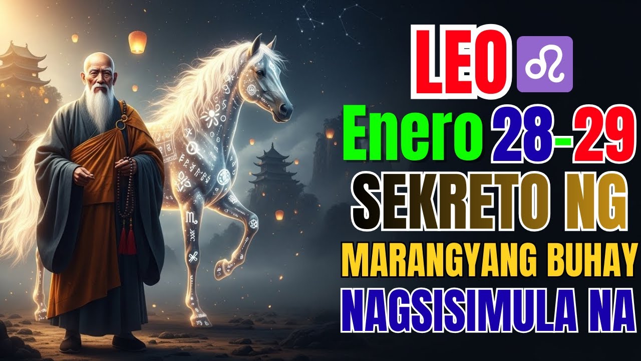 Leo ♌ — Enero 28–29: Sekreto ng Marangyang Buhay ay Malapit Nang Ilantad 🌞💰
