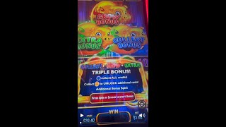 TRIPLE POP on Rakin' Bacon Cash Combo at Peppermill Reno!!!