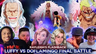 LAST FIGHT ! Luffy Vs Doflamingo ! Reaction Mashup