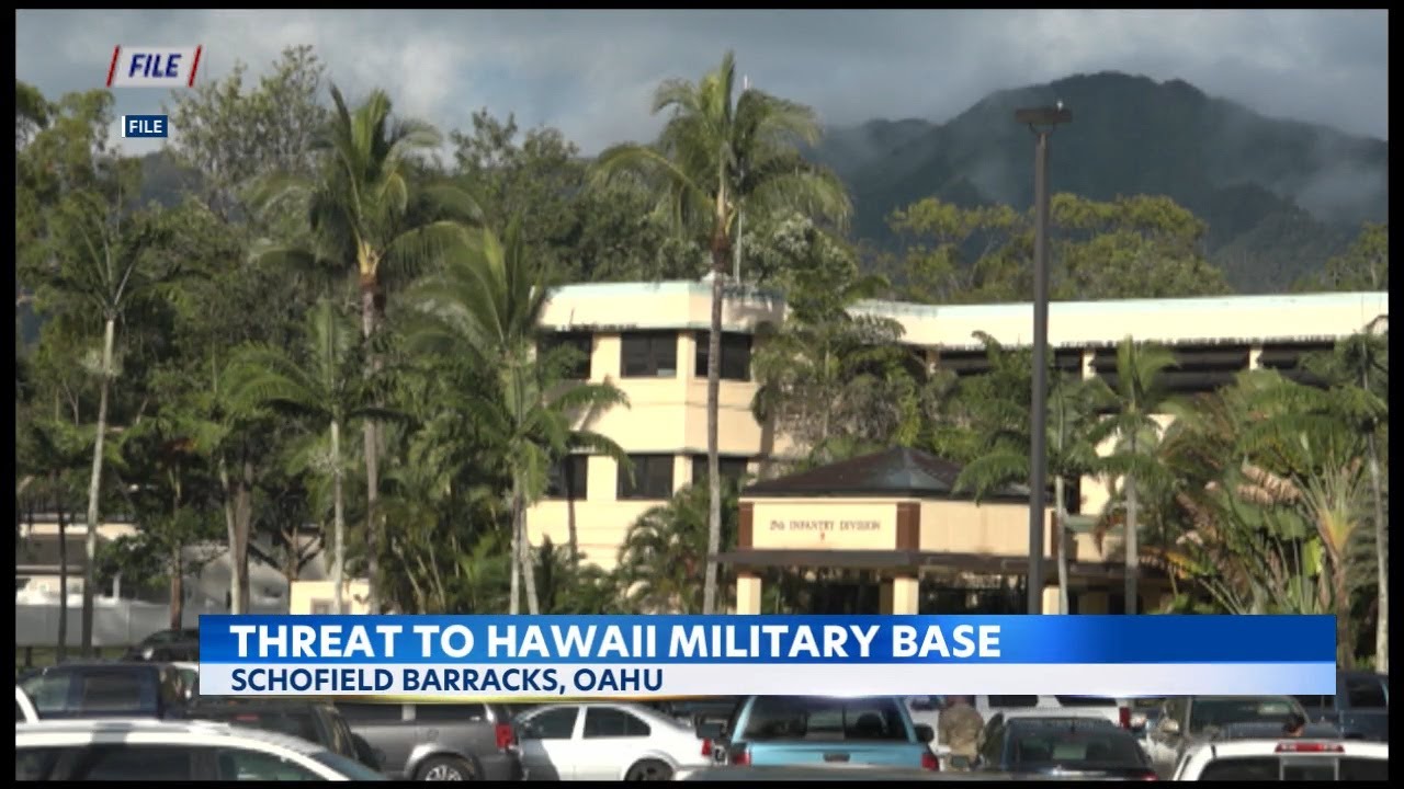 Unspecified threats to Hawaii military installations, personnel prompts