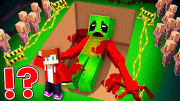 JJ Found Scary Buried Infected Mikey