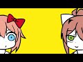 【DDLC】くたばろうぜ(Let's drop dead)【animatic】