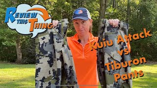 Kuiu Attack vs Tiburon Pants (Which One Should You Buy AND Why!)