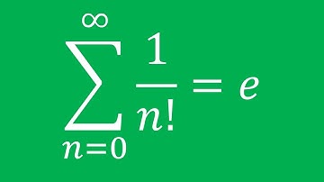 The Infinite Sum of 1/n! (Proof)