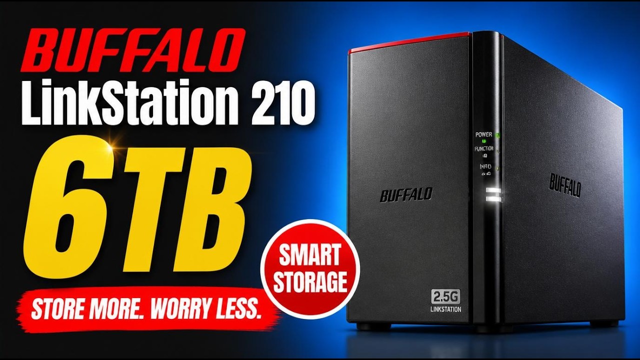 BUFFALO LinkStation 210 - 6TB NAS Network Storage Device - Is It a