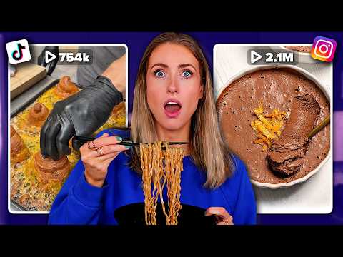 I Tested VIRAL TikTok Recipes YOU Tagged Me In 🤯 Are They Actually Worth Making?