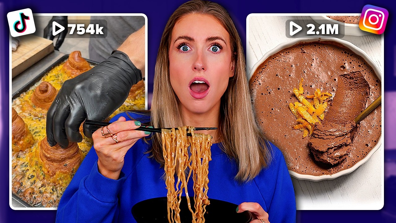 Я протестировал ВИРУСНЫЕ рецепты из TikTok, в которых вы меня отметили 🤯 Действительно ли их стои...