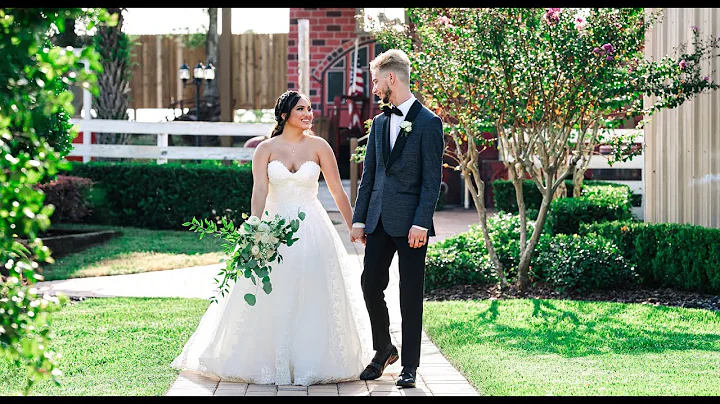 Angie & Shawn Wedding Film at Hidden Barn Venue Ap...